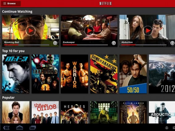 netflix apps for s4