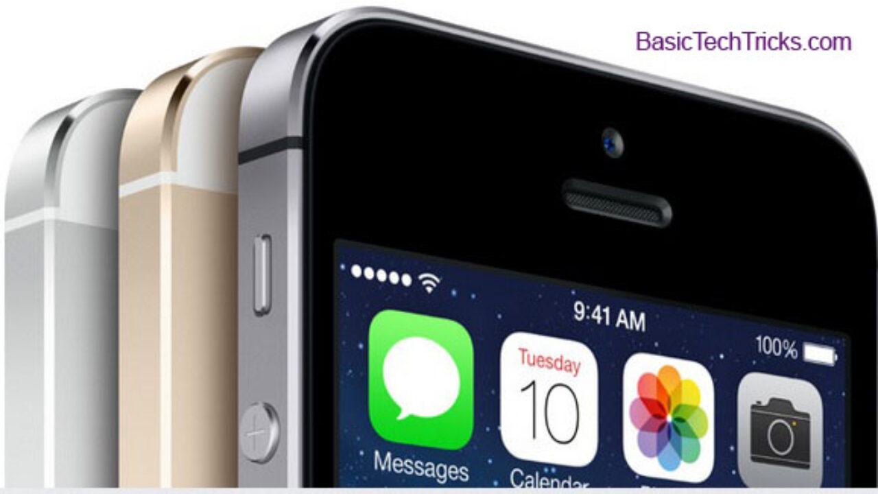 Complete iPhone 5s specifications